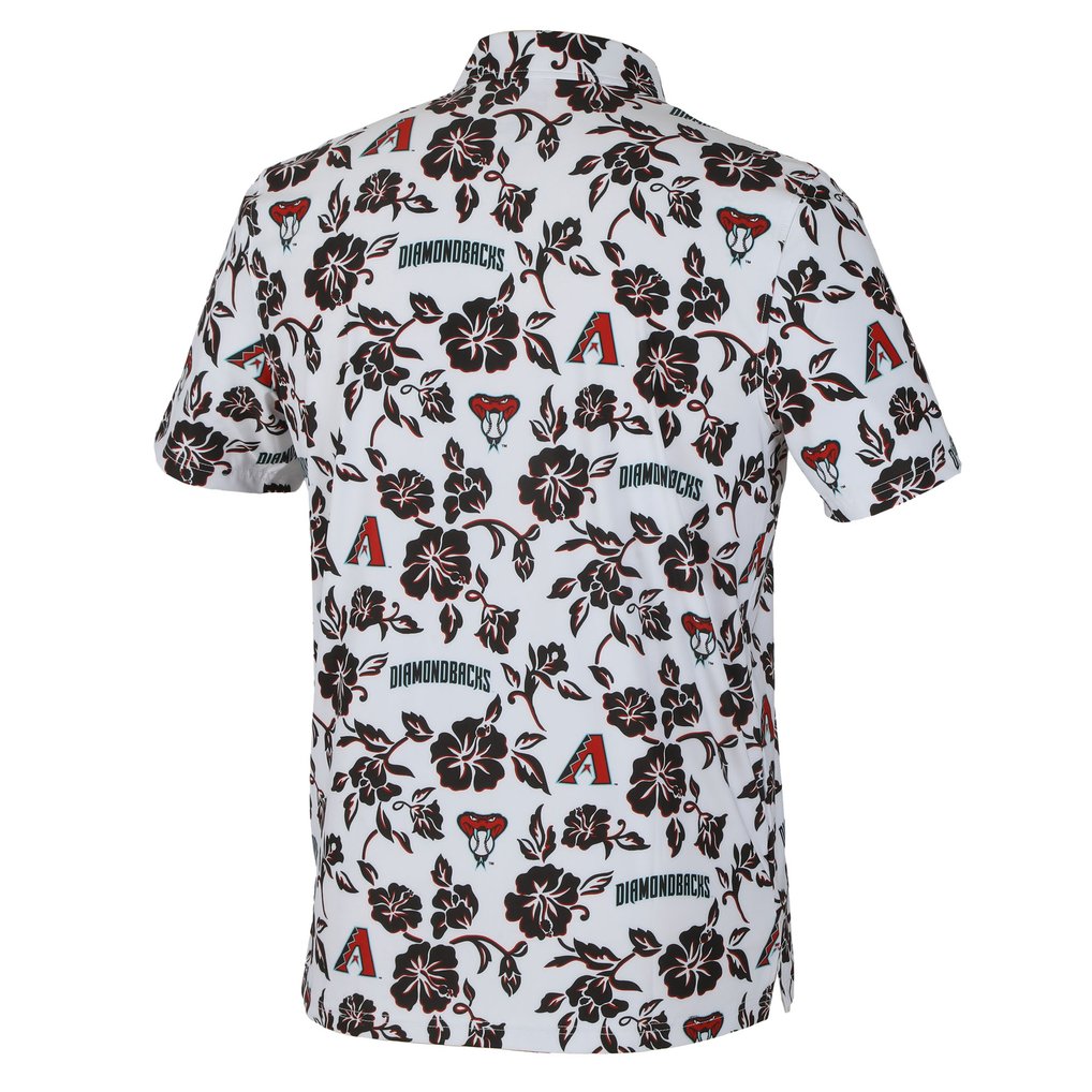  Arizona Diamondbacks Reyn Spooner Pua Performance Polo - White